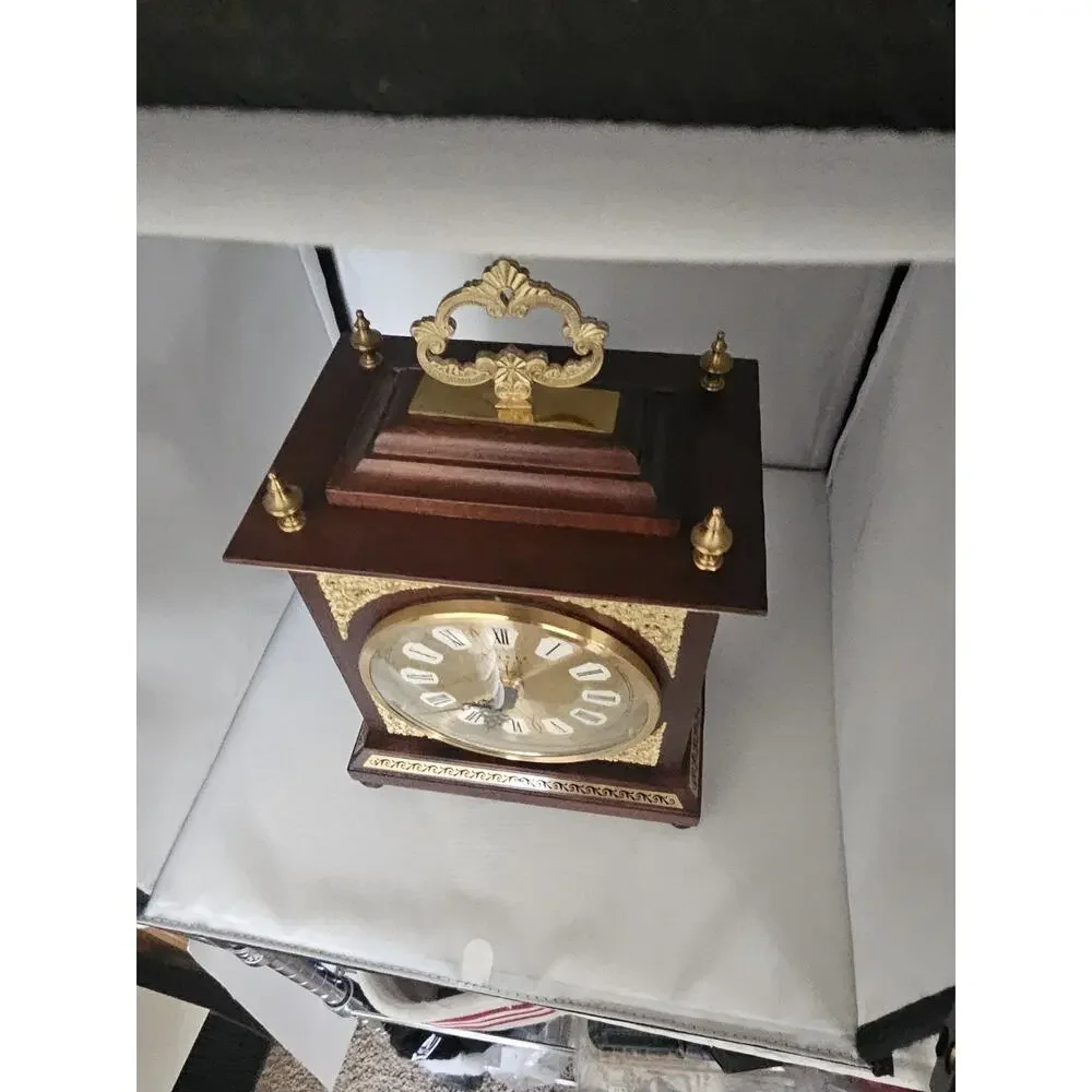 Vintage Weimar Clock German Democratic Republic (East Germany) Quartz Mantle